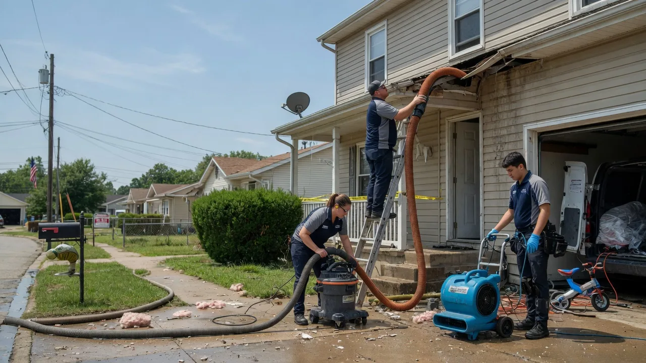 Water Damage Restoration in Blanchard, PA near me